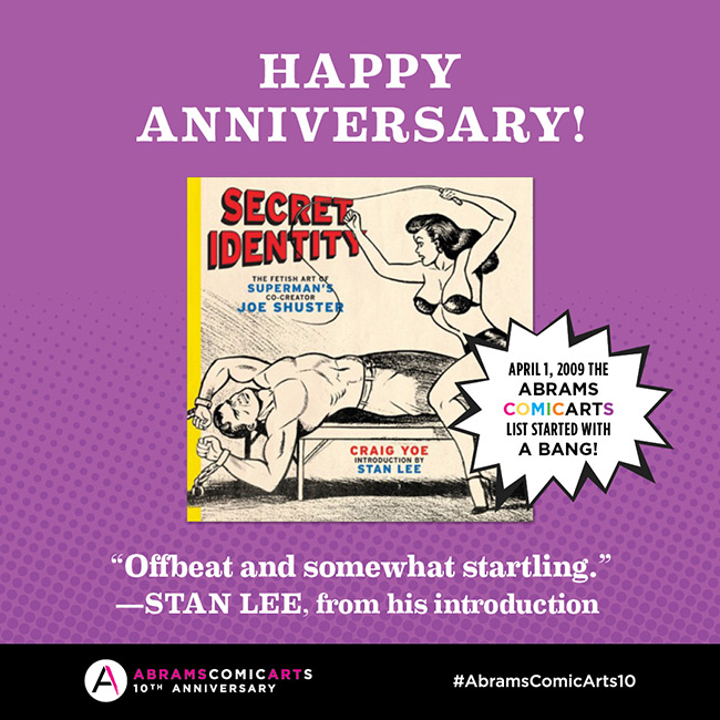 Happy Anniversary Abrams ComicArts!